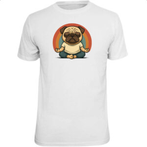 Camiseta Unissex Pug Adamaste