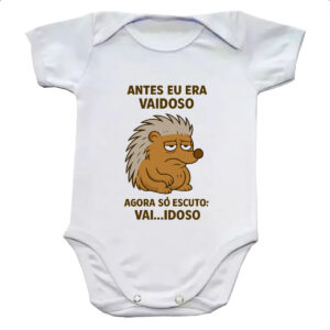 Body infantil Antes eu era vaidoso