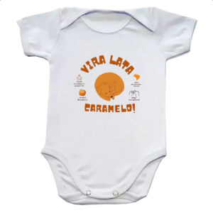 Body infantil Vira lata caramelo