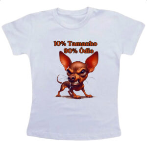 Camiseta Infanto Juvenil 10 Tamanho 90 Odio