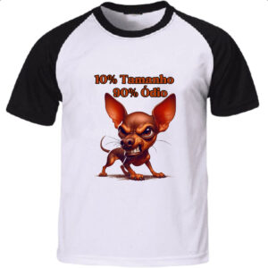 Camiseta Raglan 10 Tamanho 90 Odio