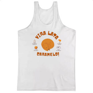 Camiseta Regata Vira lata caramelo