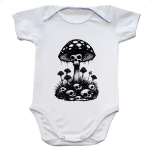 Body infantil Cogumelos da morte
