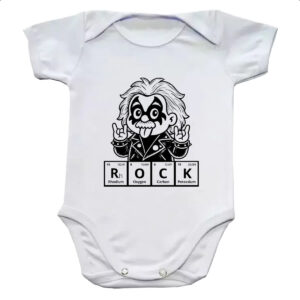 Body infantil Einstein Rock Elementos Quimicos