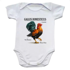 Body infantil Galo Domestico