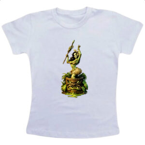 Camiseta Infanto Juvenil Zumbi Girl Tiki