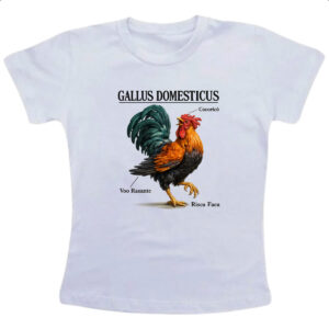 Camiseta Infanto Juvenil Galo Domestico