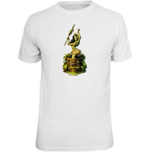 Camiseta Unissex Zumbi Girl Tiki
