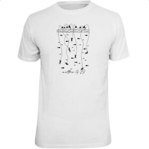 Camiseta Unissex Gospel Matheus 4-19 Pescadores de homens
