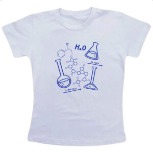 Camiseta Infanto Juvenil Agua Formula Quimica