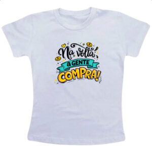 Camiseta Infanto Juvenil Frases de mae na volta compra