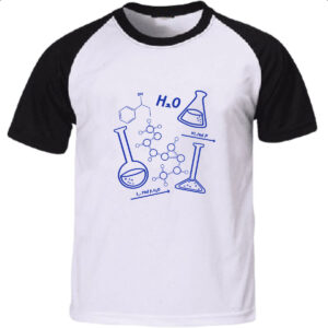Camiseta Raglan Agua Formula Quimica