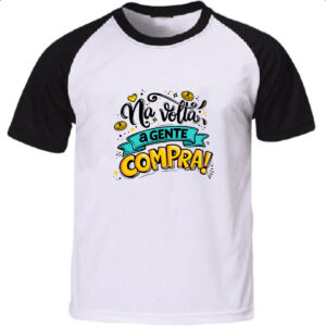 Camiseta Raglan Frases de mae na volta compra