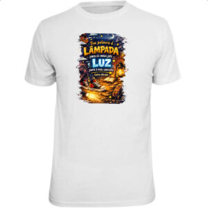 Camiseta Unissex Gospel Salmos 119 105