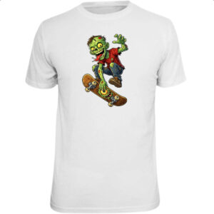 Camiseta Unissex Zumbi Skatista