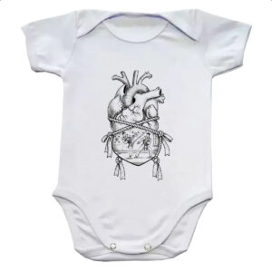 Body infantil Coracao Taekwondo