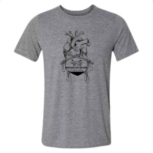 Camiseta Cinza Coracao Muay Thai