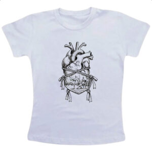 Camiseta Infanto Juvenil Coracao Capoerista