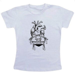 Camiseta Infanto Juvenil Coracao Muay Thai