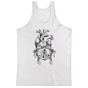 Camiseta Regata Coracao Luta Jiu-Jitsu
